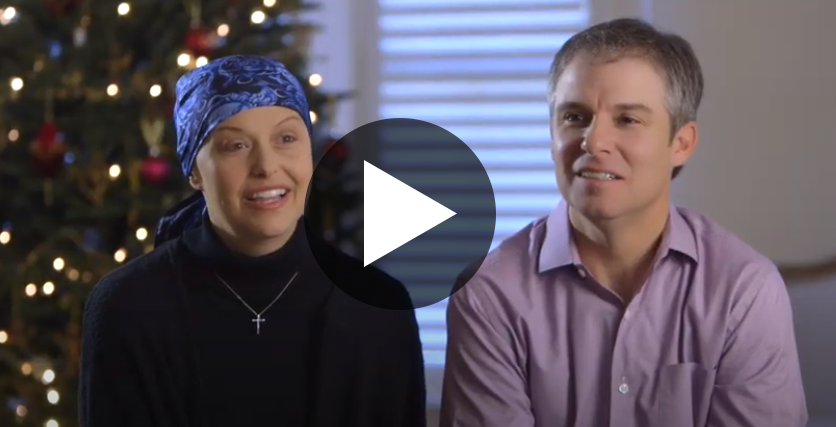 Video capture - Carolyn and Steve Brown discuss how Child Life specialists helped their son understand his mother's cancer diagnosis