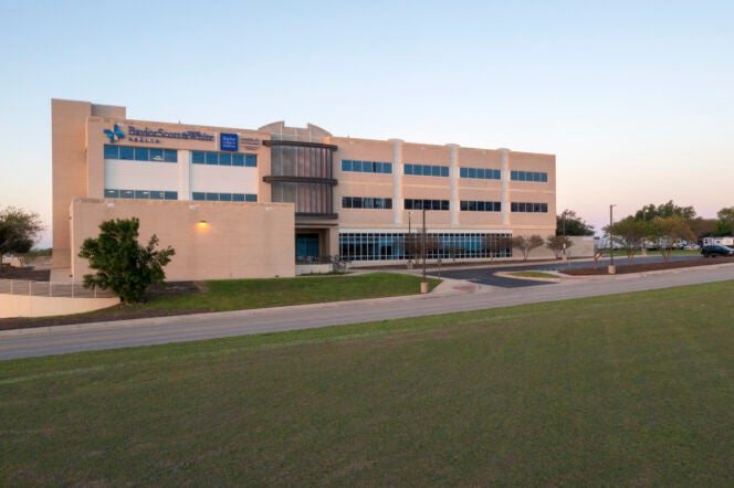 Exterior of Baylor College of Medicine - Temple facility