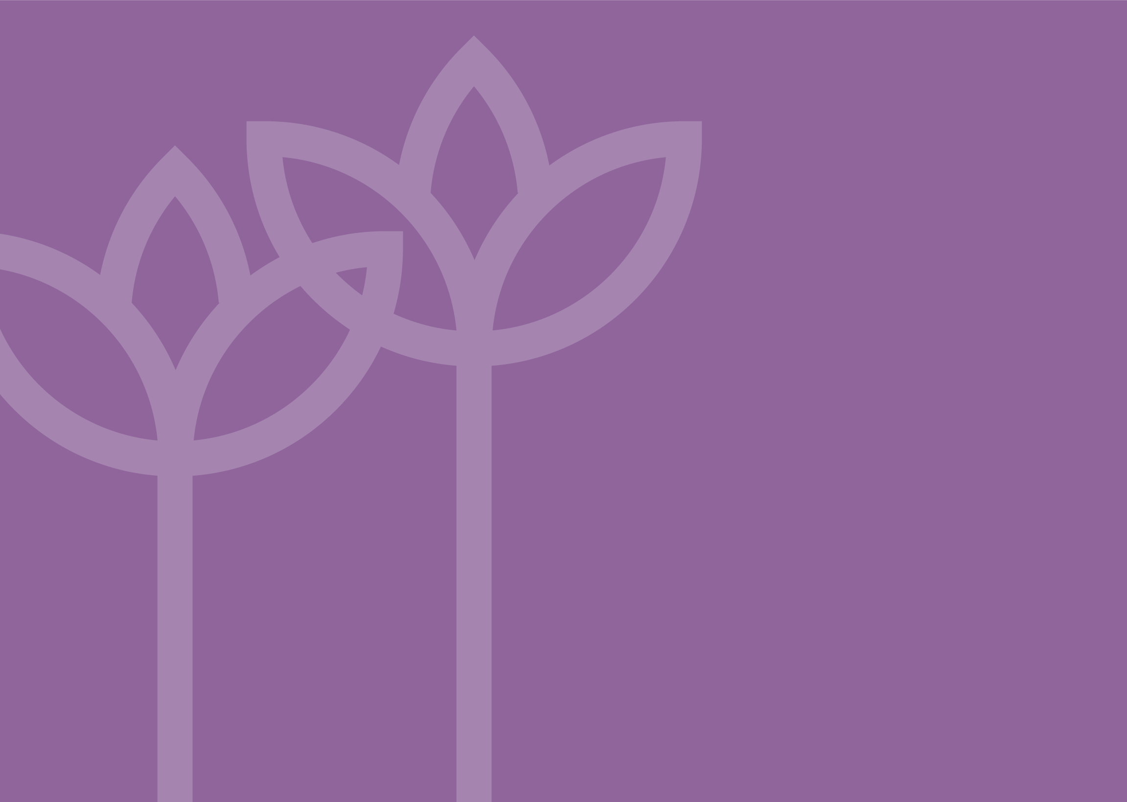 Line drawing of tulips on a purple background